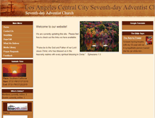 Tablet Screenshot of lacc.adventistfaith.org