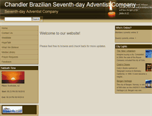 Tablet Screenshot of chandlerbsda.adventistfaith.org