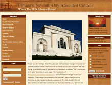 Tablet Screenshot of oaklandelmhurst.adventistfaith.org