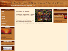 Tablet Screenshot of elmontespanish.adventistfaith.org