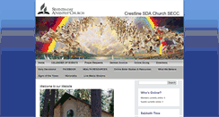 Desktop Screenshot of crestlineadventist.adventistfaith.org