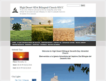 Tablet Screenshot of highdesertbilingual.adventistfaith.org