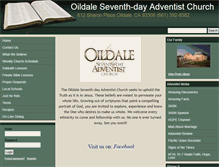 Tablet Screenshot of oildale.adventistfaith.org