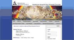Desktop Screenshot of hawthorne.adventistfaith.org