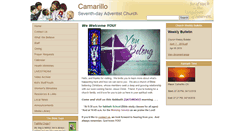 Desktop Screenshot of camarillo.adventistfaith.org