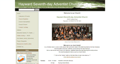 Desktop Screenshot of hayward.adventistfaith.org