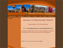 Tablet Screenshot of nvucedu.adventistfaith.org