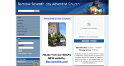 Desktop Screenshot of barstow.adventistfaith.org