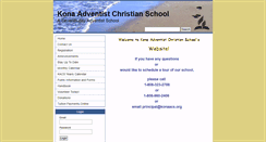 Desktop Screenshot of kacs.adventistfaith.org