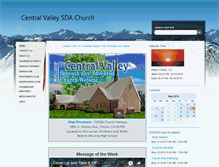 Tablet Screenshot of centralvalley.adventistfaith.org