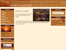Tablet Screenshot of elrio.adventistfaith.org