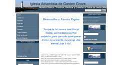 Desktop Screenshot of gardengrovespanish.adventistfaith.org