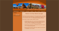 Desktop Screenshot of nvucprayer.adventistfaith.org