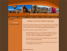 Tablet Screenshot of nvucprayer.adventistfaith.org