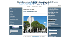 Desktop Screenshot of grandadvent.adventistfaith.org