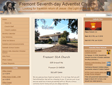 Tablet Screenshot of fremont.adventistfaith.org