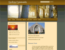 Tablet Screenshot of gardena.adventistfaith.org