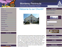 Tablet Screenshot of monterey.adventistfaith.org