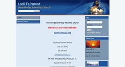 Desktop Screenshot of fairmont.adventistfaith.org
