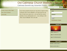 Tablet Screenshot of calimesa.adventistfaith.org