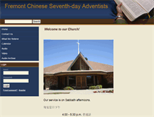 Tablet Screenshot of fremontchinese.adventistfaith.org