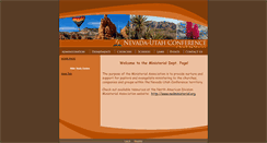 Desktop Screenshot of nvucministerial.adventistfaith.org