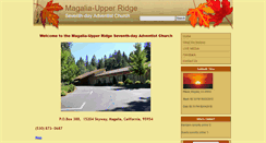 Desktop Screenshot of magalia-upper.adventistfaith.org