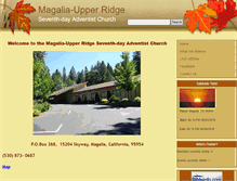 Tablet Screenshot of magalia-upper.adventistfaith.org