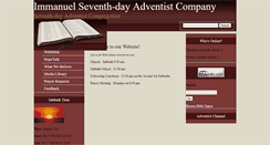 Desktop Screenshot of immanuelsda.adventistfaith.org