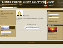 Tablet Screenshot of efpac.adventistfaith.org