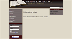 Desktop Screenshot of petalumasda.adventistfaith.org