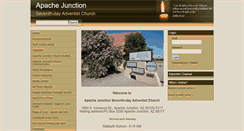 Desktop Screenshot of apachejunction.adventistfaith.org