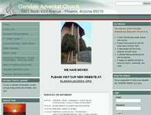 Tablet Screenshot of glendale.adventistfaith.org
