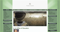 Desktop Screenshot of cccedu.adventistfaith.org