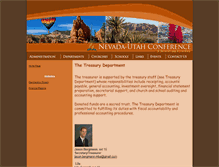 Tablet Screenshot of nvuctreasury.adventistfaith.org